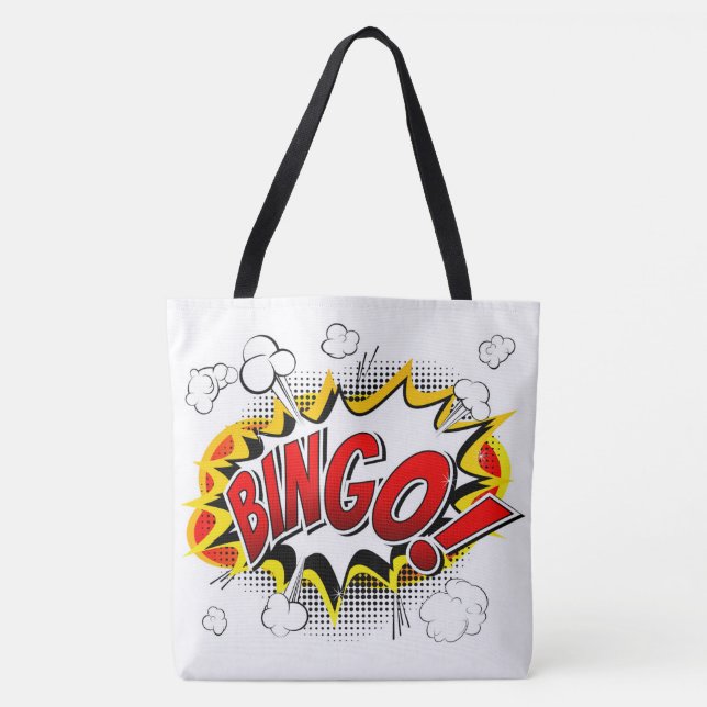 Bingo! Shoulder Bag Tygkasse (Framsida)