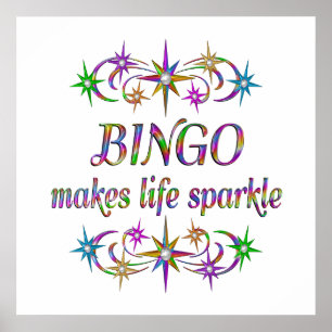 Bingo Sparkles Poster