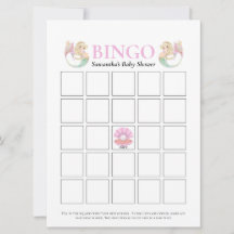 Bingo-spel för babyskor, Sjöjungfru Rosa
