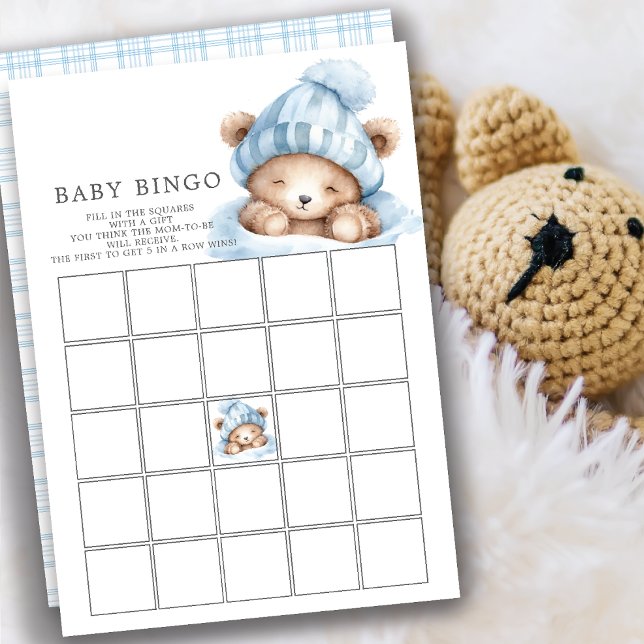 Bingo-spel för nybörjarbabyskor inbjudningar (Skapare uppladdad)