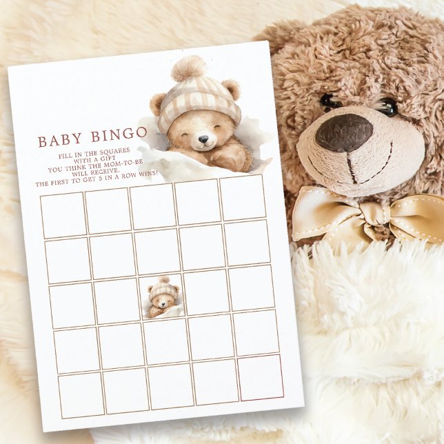 Bingo-spel för nybörjarbabyskor inbjudningar (Skapare uppladdad)