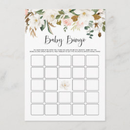 Bingo-spel för vattenfärg Magnolia Cotton Baby Sho Tilläggskort