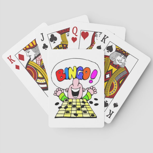 Bingo Spel Kort (Baksidan)