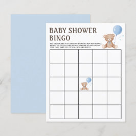 Bingo-spel | Nalle Boy Shower Games
