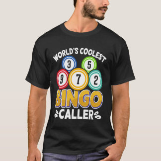 Bingo Spelare Design Bingo Samordnare Spelande Bin T Shirt