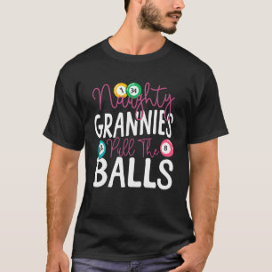 Bingo Spelare Mormor Busiga Mormödrar Drar I Bolle T Shirt