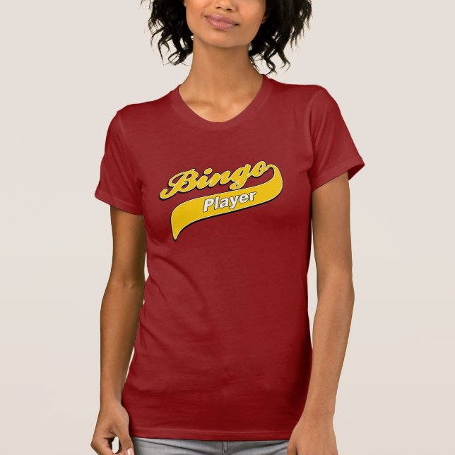 Bingo-spelartröja Tee Shirt (Framsida)