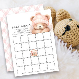 Bingo-spelinbjudan för att nynna upp babyskabinjek inbjudningar