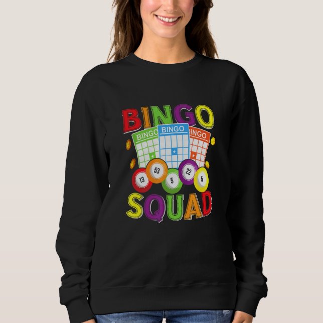 Bingo Squad   Bingo-spelare T Shirt (Framsida)