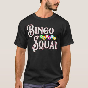 Bingo Squad Funny Bingo Älskare Gift afrika - T Shirt