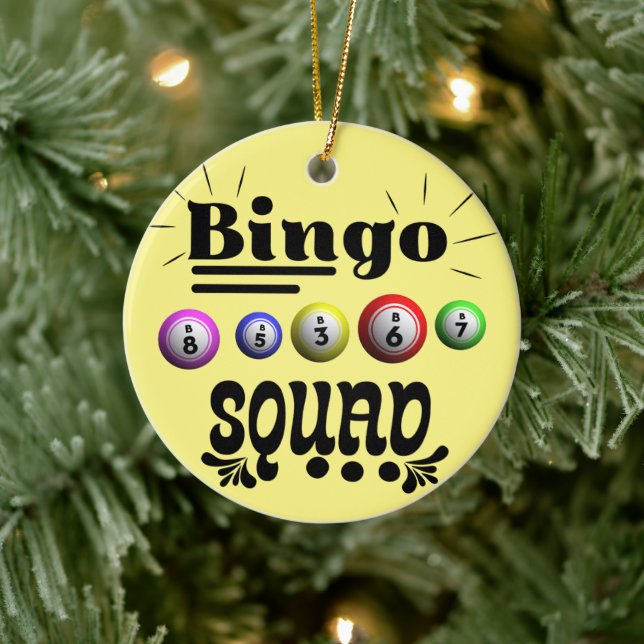 Bingo Squad Julgransprydnad Keramik (Träd)