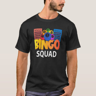Bingo Squad Lucky Game Lottery Manar Women Kids T Shirt