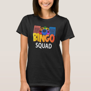 Bingo Squad Lucky Game Lottery Manar Women Kids T Shirt
