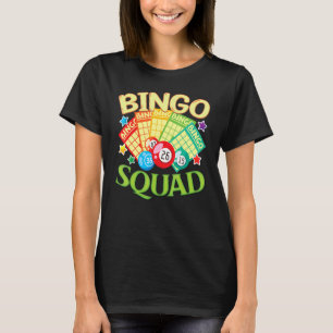 Bingo Squad Team Player Bingo Kung Queen T Shirt
