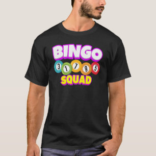 Bingo Squad Team Player Lucky Bingo Tur Women M T Shirt