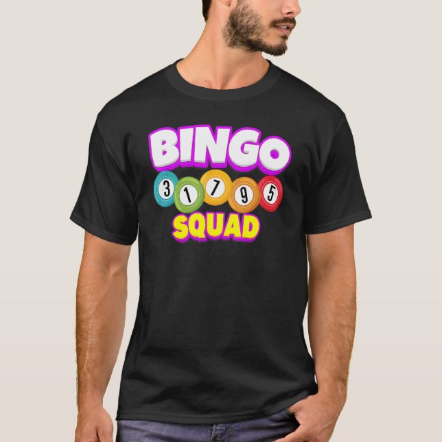 Bingo Squad Team Player Lucky Bingo Tur Women M T Shirt (Framsida)