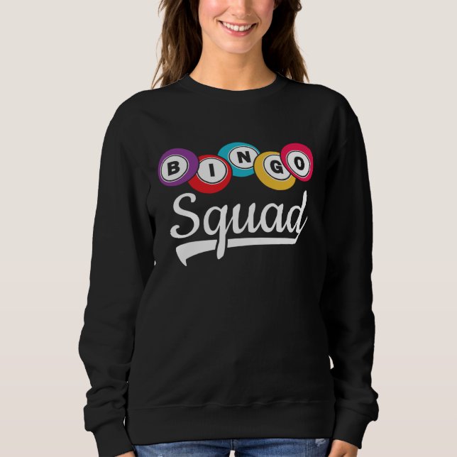 Bingo Squad Women Men Bingo  Bingo T Shirt (Framsida)