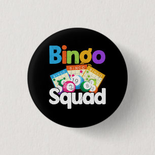 Bingo Squad's Winning Team på din Shirt-spel Ca Knapp