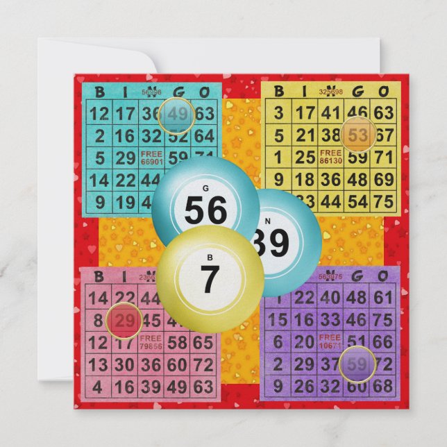 BINGO - SRF INBJUDNINGAR (Framsida)