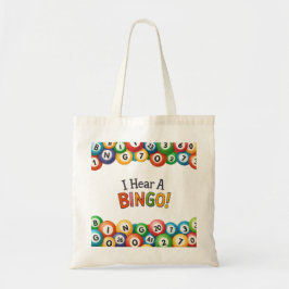 Bingo Tote Bag Tygkasse