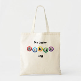 Bingo Tote Bag Tygkasse