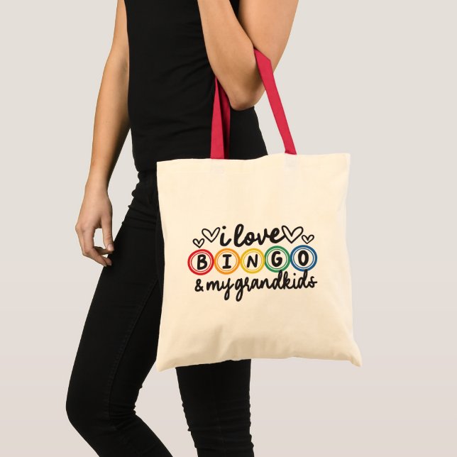 BINGO- Tote Bag Tygkasse (Framsida (produkt))