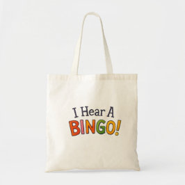 Bingo Tote Bag Tygkasse