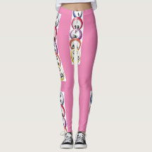 BINGO Vågrät Bollar Leggings