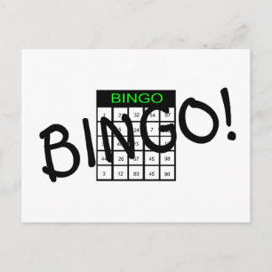 Bingo Vykort