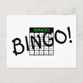 Bingo Vykort