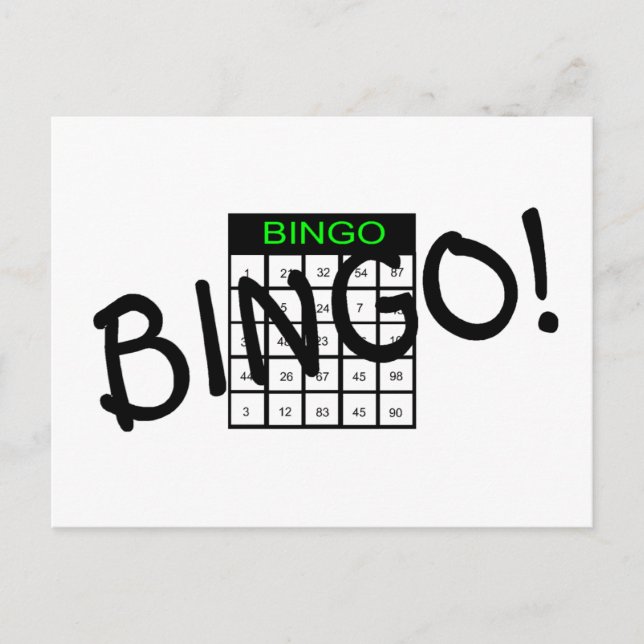 Bingo Vykort (Framsida)