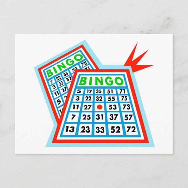 Bingo Vykort (Framsida)