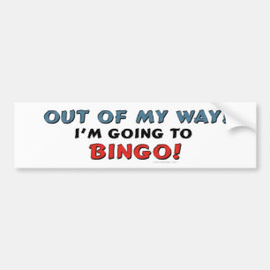 Bingoälskare Bildekal
