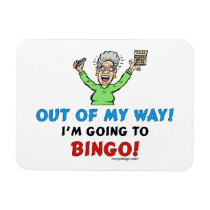 Bingoälskare Magnet