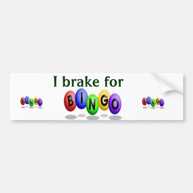 Bingobildekal Bildekal (Framsidan)
