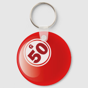 BINGOBOLL FÖR G 50 NYCKELRING