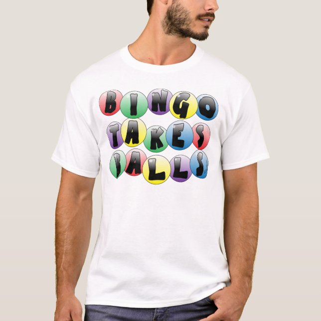 Bingobollar T-shirt (Framsida)