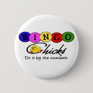 BINGOchickar gör det vid numrerar Knapp