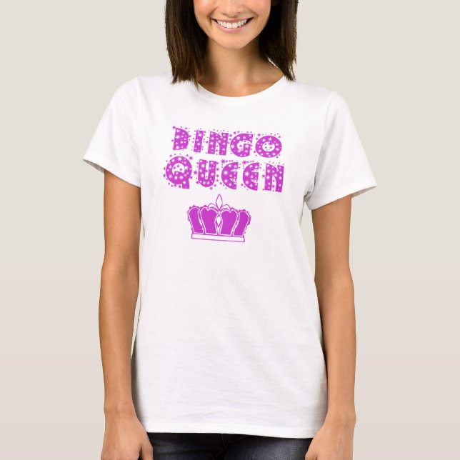Bingodrottning Tee (Framsida)