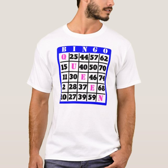Bingodrottning Tee (Framsida)