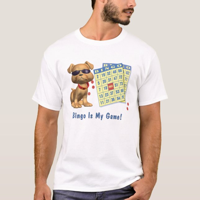 Bingoen är min lek! tee (Framsida)