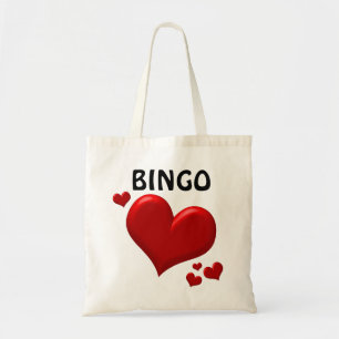 Bingokärlektotot hänger lös tygkasse