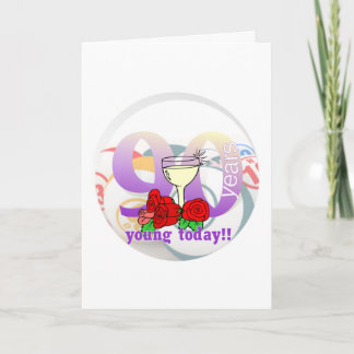 Bingokort - 90:e födelsedag kort