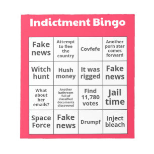 Bingokort Anteckningsblock