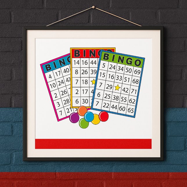 Bingokort Poster (Skapare uppladdad)