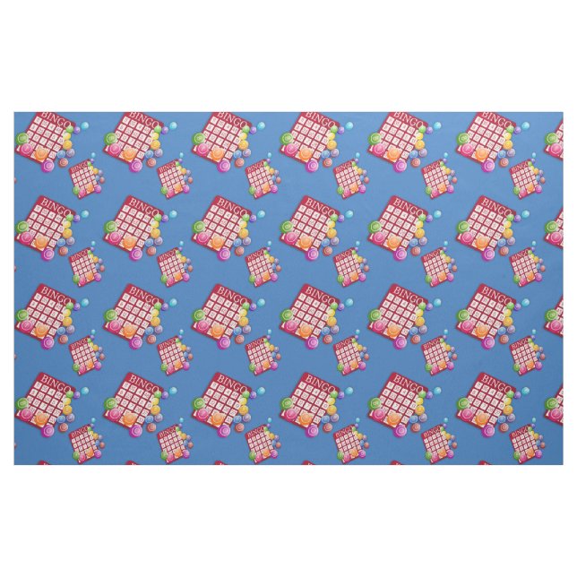 Bingokortbingoen klumpa ihop sig 2 (NÅGON FÄRG) Tyg (Fat Quarter)