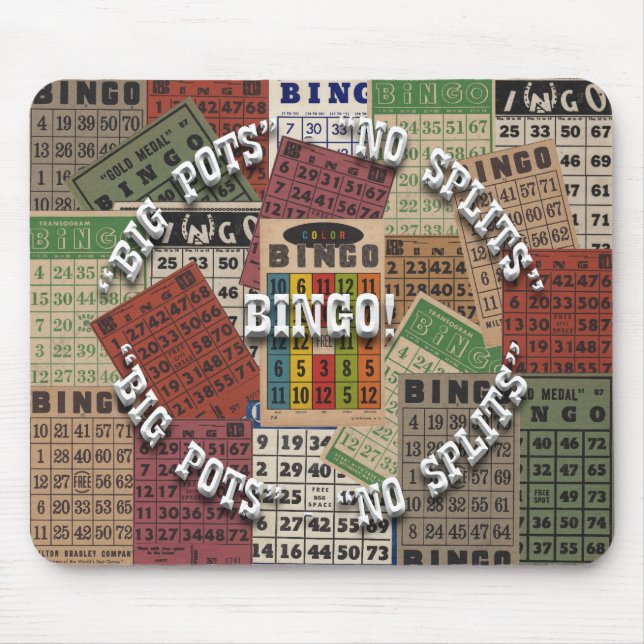 bingomousepad musmatta (Framsidan)