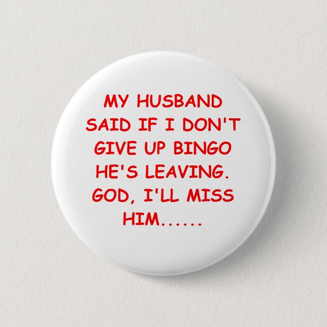 BINGOskämt Knapp (Framsida)