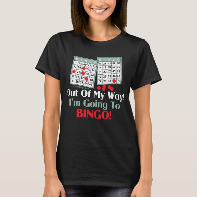 Bingospelare T-shirt (Framsida)