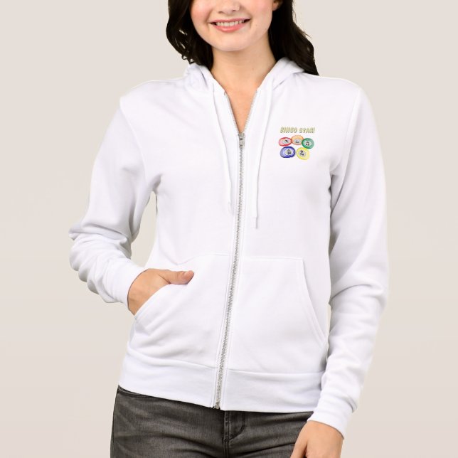 BingostjärnaHoodie Tee Shirt (Framsida)